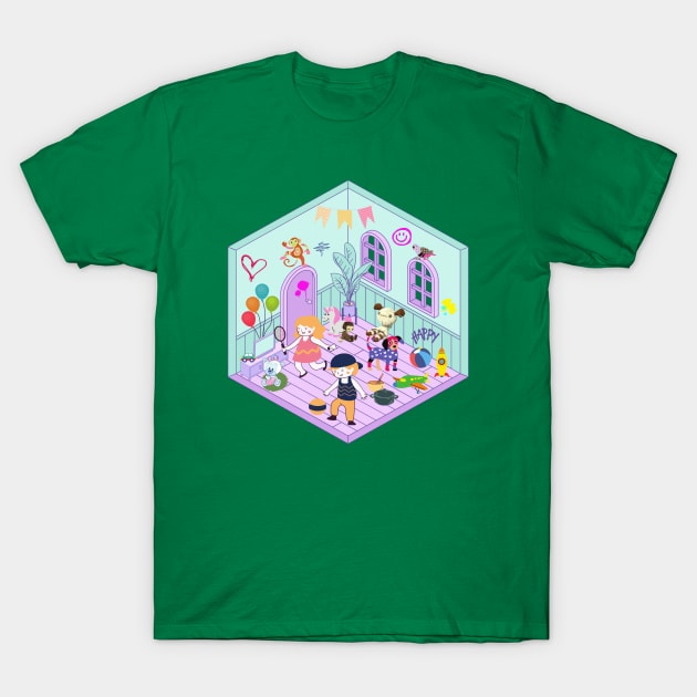 Dollhouse T-Shirt by Persius Vagg